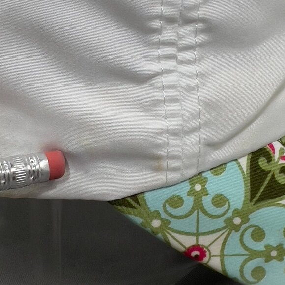 Glove It Strapback Cap Hat White Sportswear Biking Running Athletic Golf Womens - Picture 9 of 15